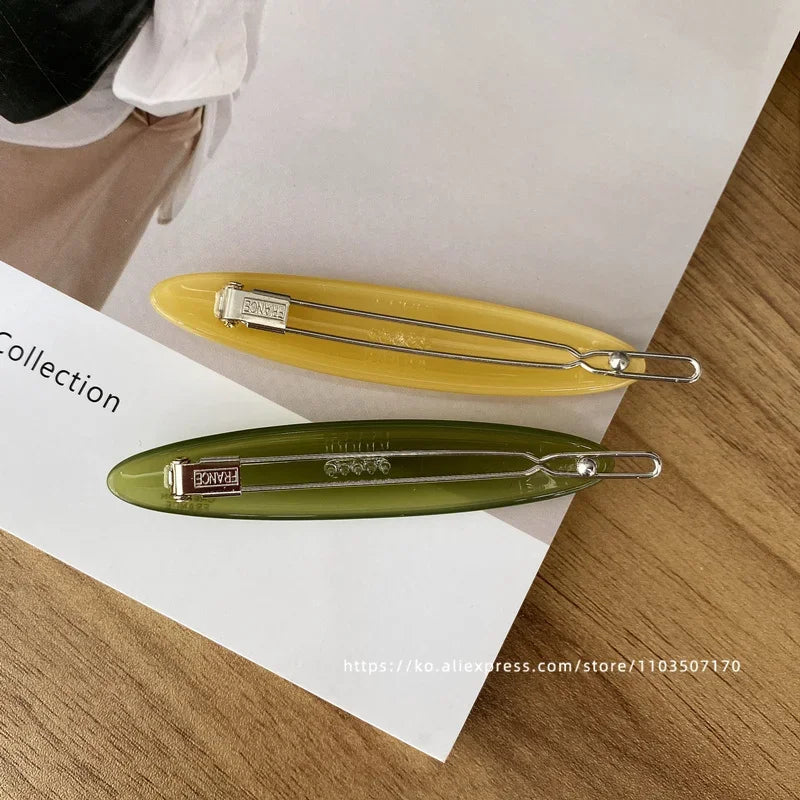 The small button clip ~ South Korea France bangs clip temperament small broken hair clip, side clip top hair accessories