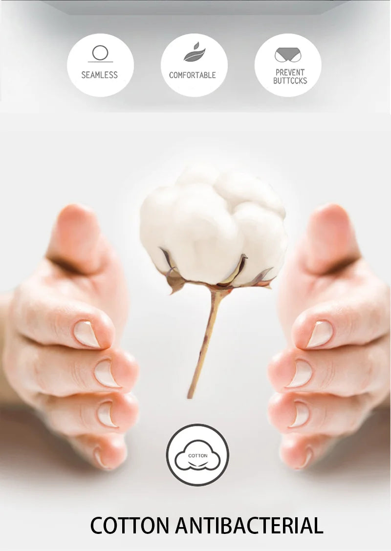 FINETOO Women's Cotton Panties 3Pcs/set Lace Briefs S-XL Comfortable Underwear Ladies Cotton Underpants Soft Panty Intimates New