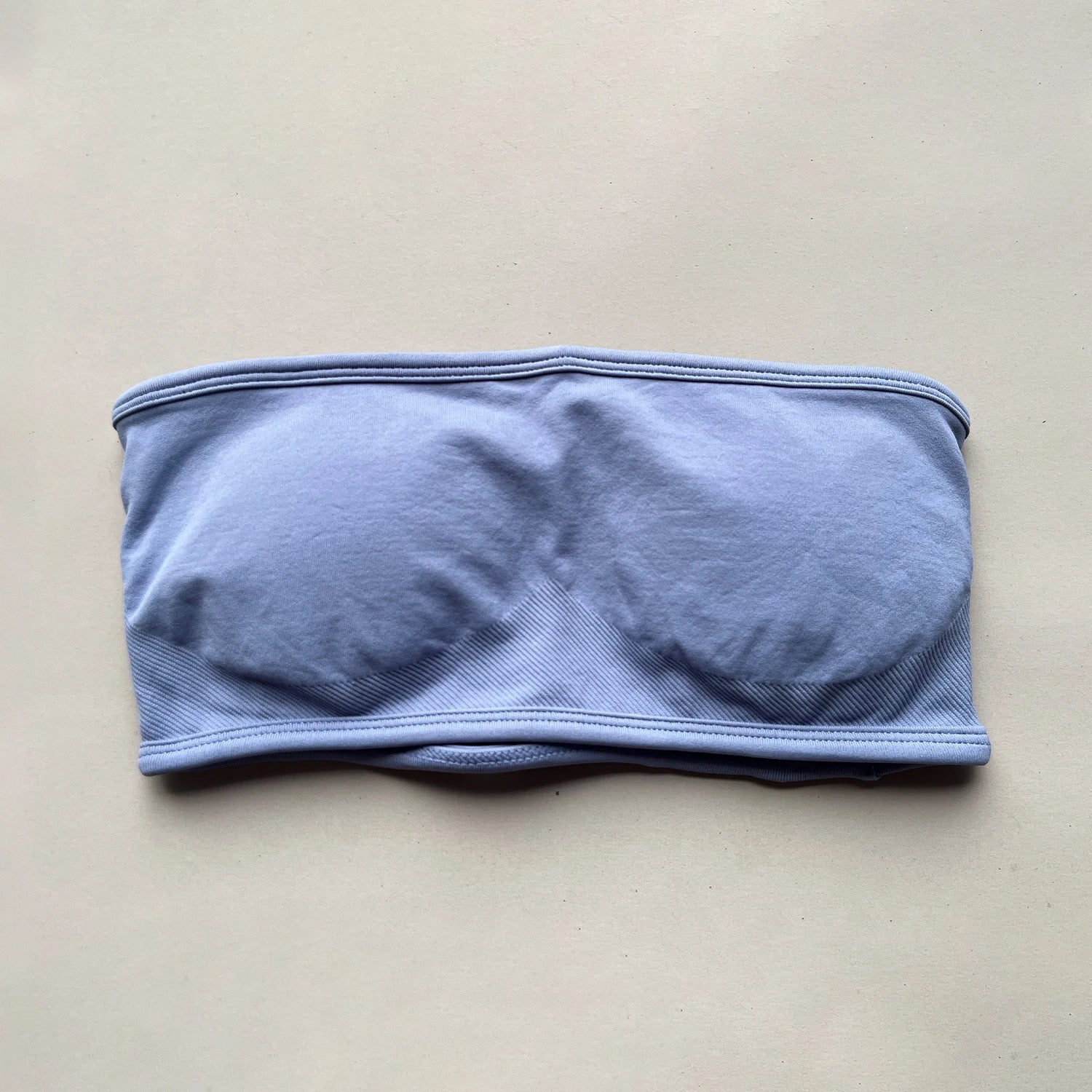 NO LOGO Backless Bandeau Sports Bra Gym Women Top Crop Tube Yoga Tops Halter Sports Seamless Bras Scrunch Workout Yoga Tank