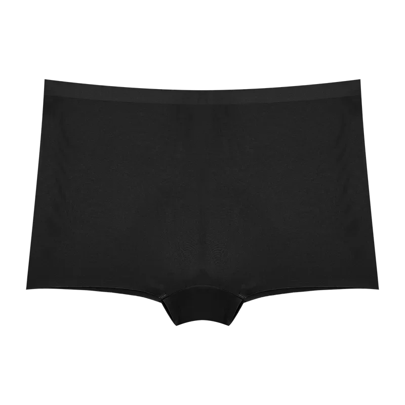 4Pcs/Set Women's Seamless Sports Boxer Panties Underwear Female Solid Color Comfortable Briefs Lingerie Intimate Underpant S-XL