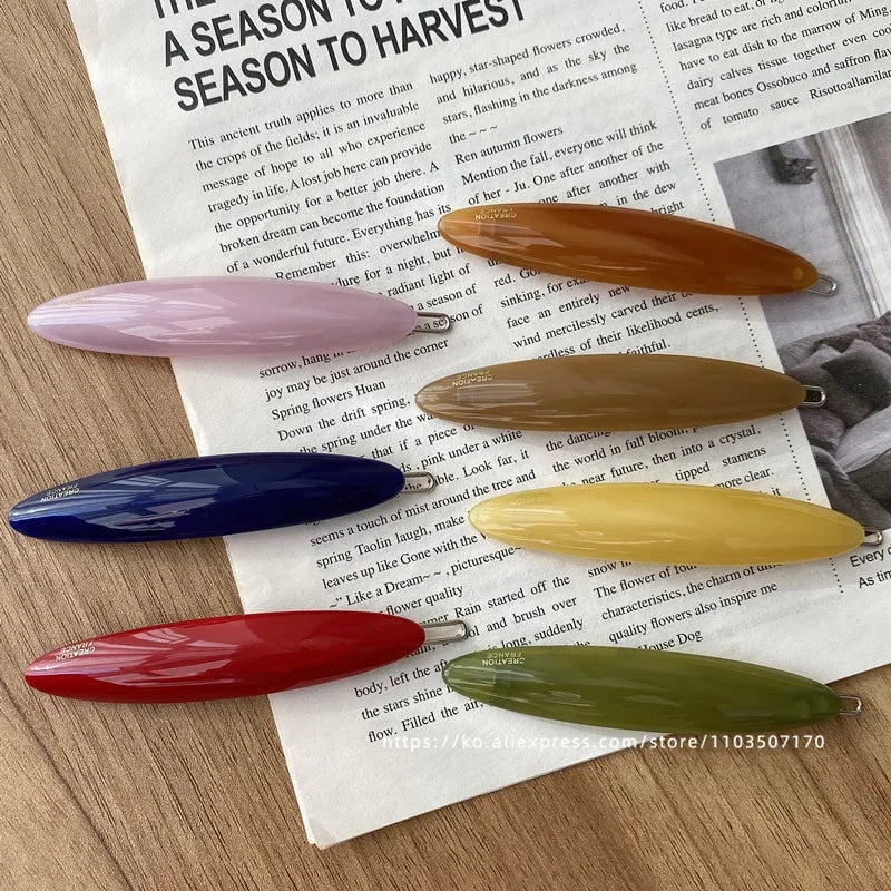 The small button clip ~ South Korea France bangs clip temperament small broken hair clip, side clip top hair accessories