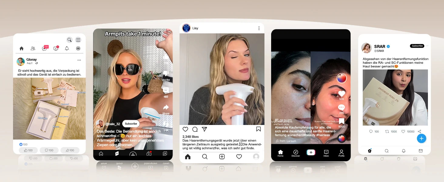 Updated IPL Hair Removal Laser Device 999900+ Flashes 21J Auto/Manual Mode for Men Women Facial Body Bikini  in 4 Weeks Home Use