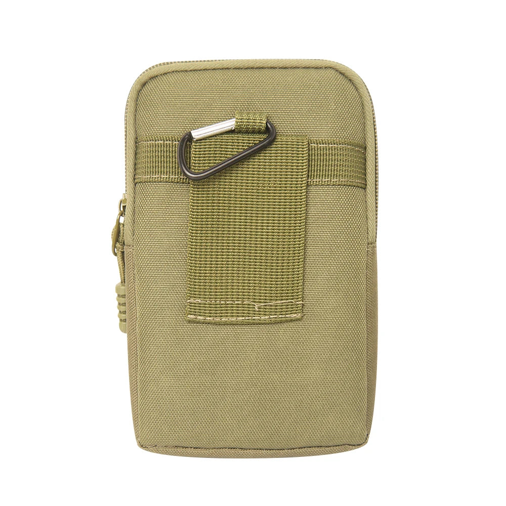 EDC Molle Bag Purse Nylon Waist Bag Outdoor Waist Fanny Pack Men Phone Pouch Camping Hunting Sports Bag