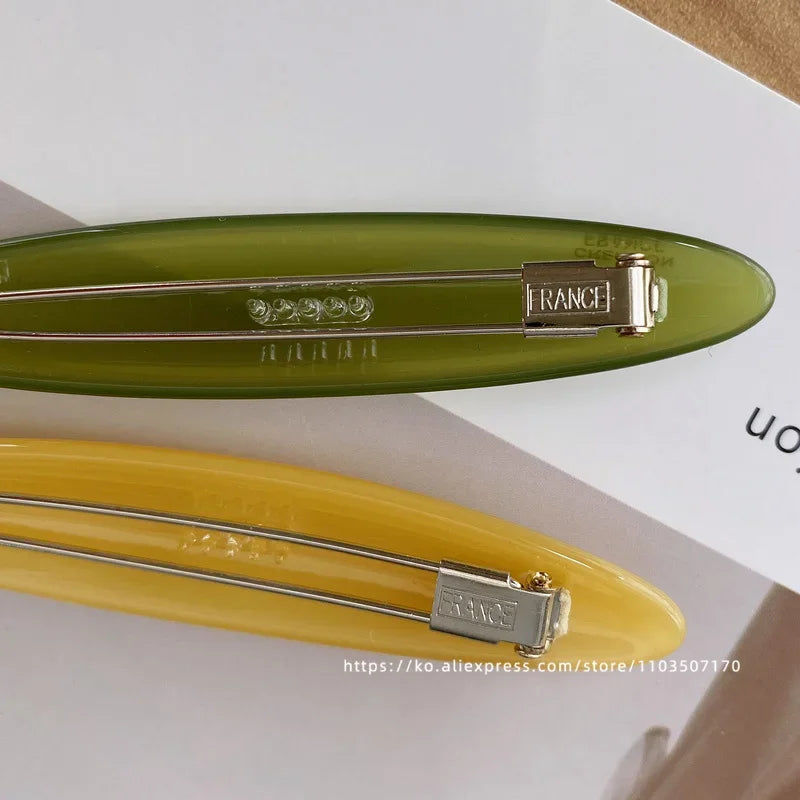 The small button clip ~ South Korea France bangs clip temperament small broken hair clip, side clip top hair accessories