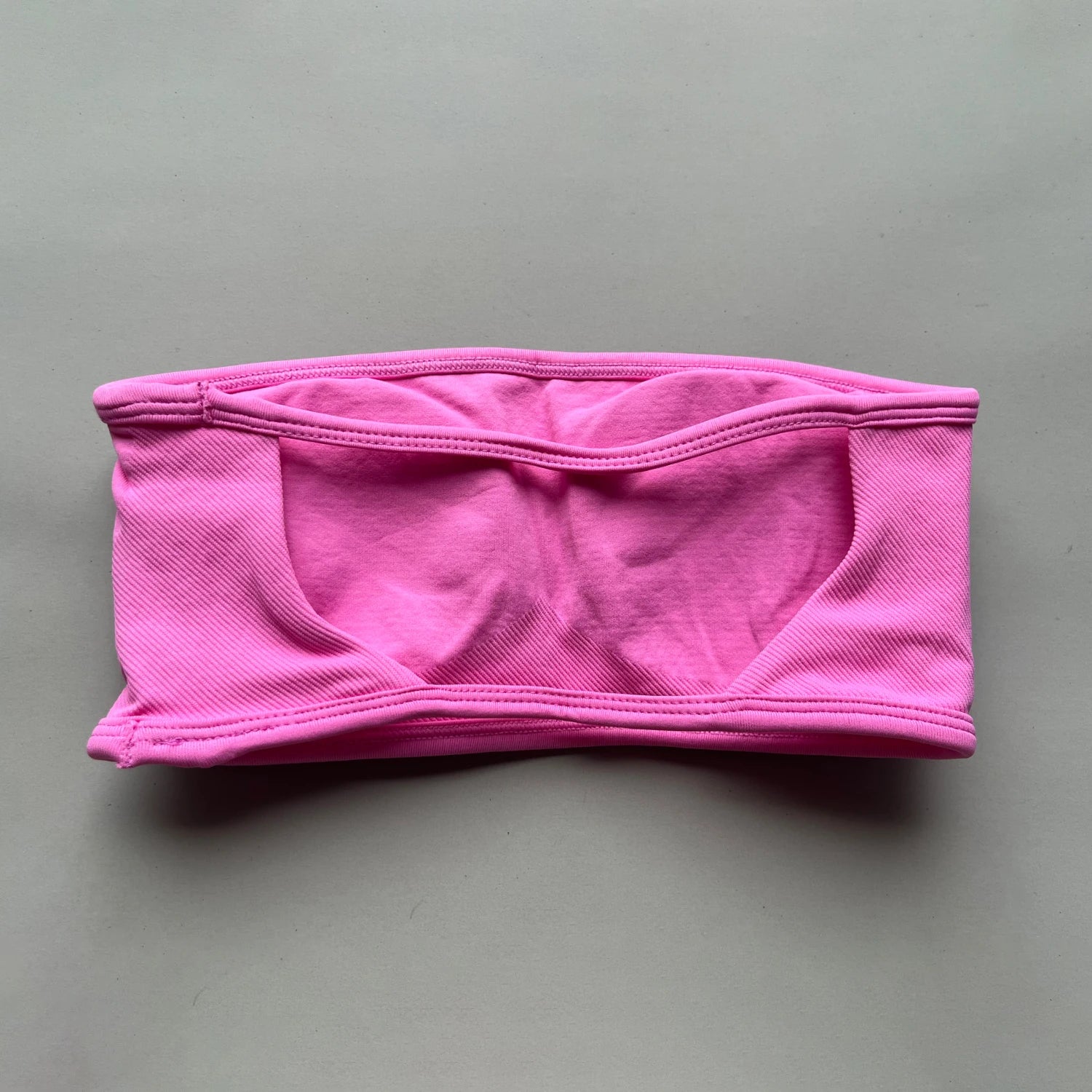 NO LOGO Backless Bandeau Sports Bra Gym Women Top Crop Tube Yoga Tops Halter Sports Seamless Bras Scrunch Workout Yoga Tank