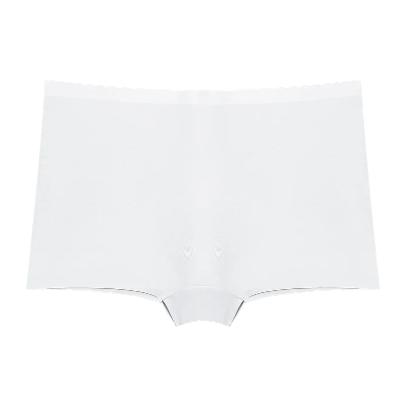 4Pcs/Set Women's Seamless Sports Boxer Panties Underwear Female Solid Color Comfortable Briefs Lingerie Intimate Underpant S-XL