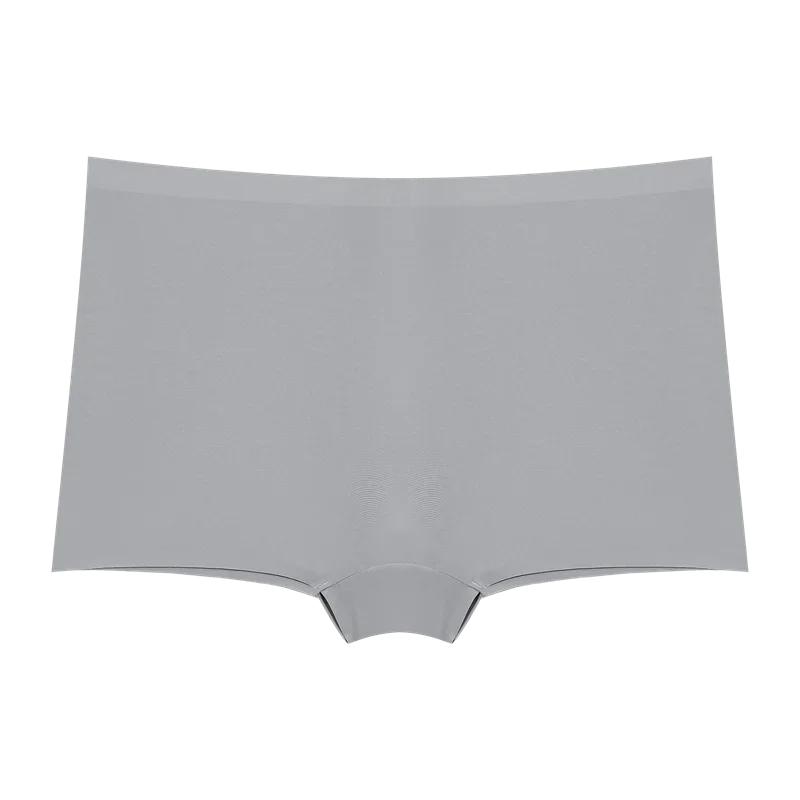 4Pcs/Set Women's Seamless Sports Boxer Panties Underwear Female Solid Color Comfortable Briefs Lingerie Intimate Underpant S-XL