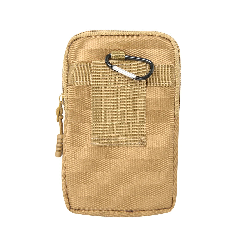 EDC Molle Bag Purse Nylon Waist Bag Outdoor Waist Fanny Pack Men Phone Pouch Camping Hunting Sports Bag