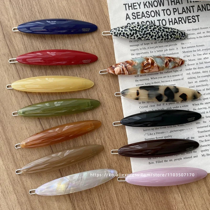 The small button clip ~ South Korea France bangs clip temperament small broken hair clip, side clip top hair accessories