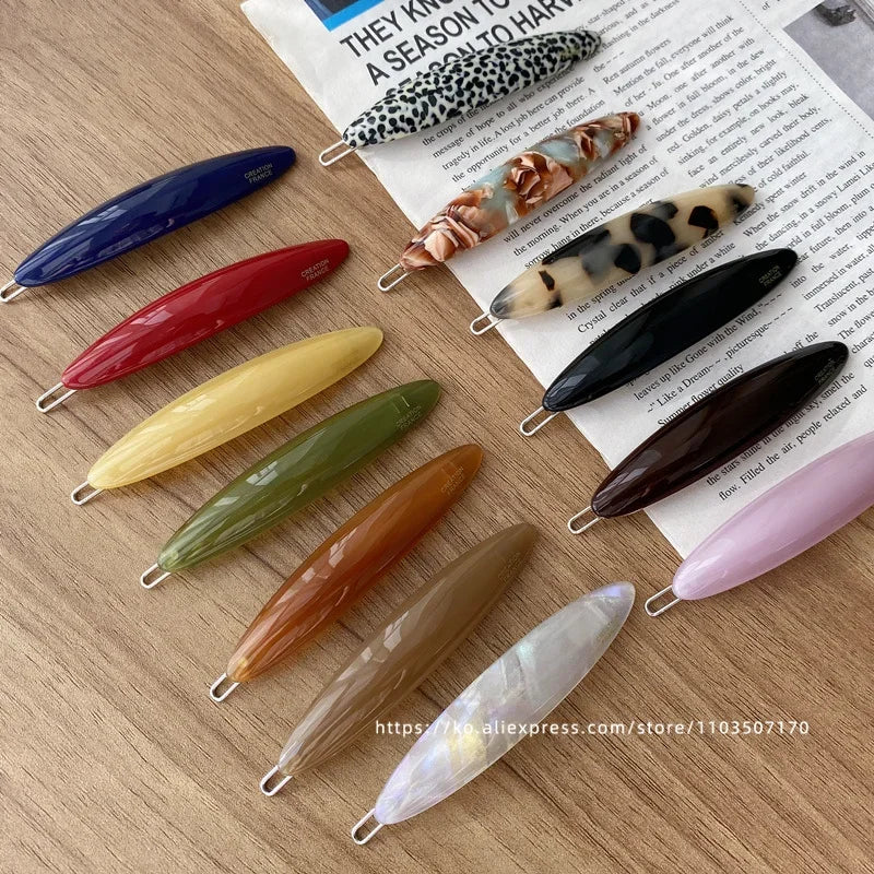 The small button clip ~ South Korea France bangs clip temperament small broken hair clip, side clip top hair accessories