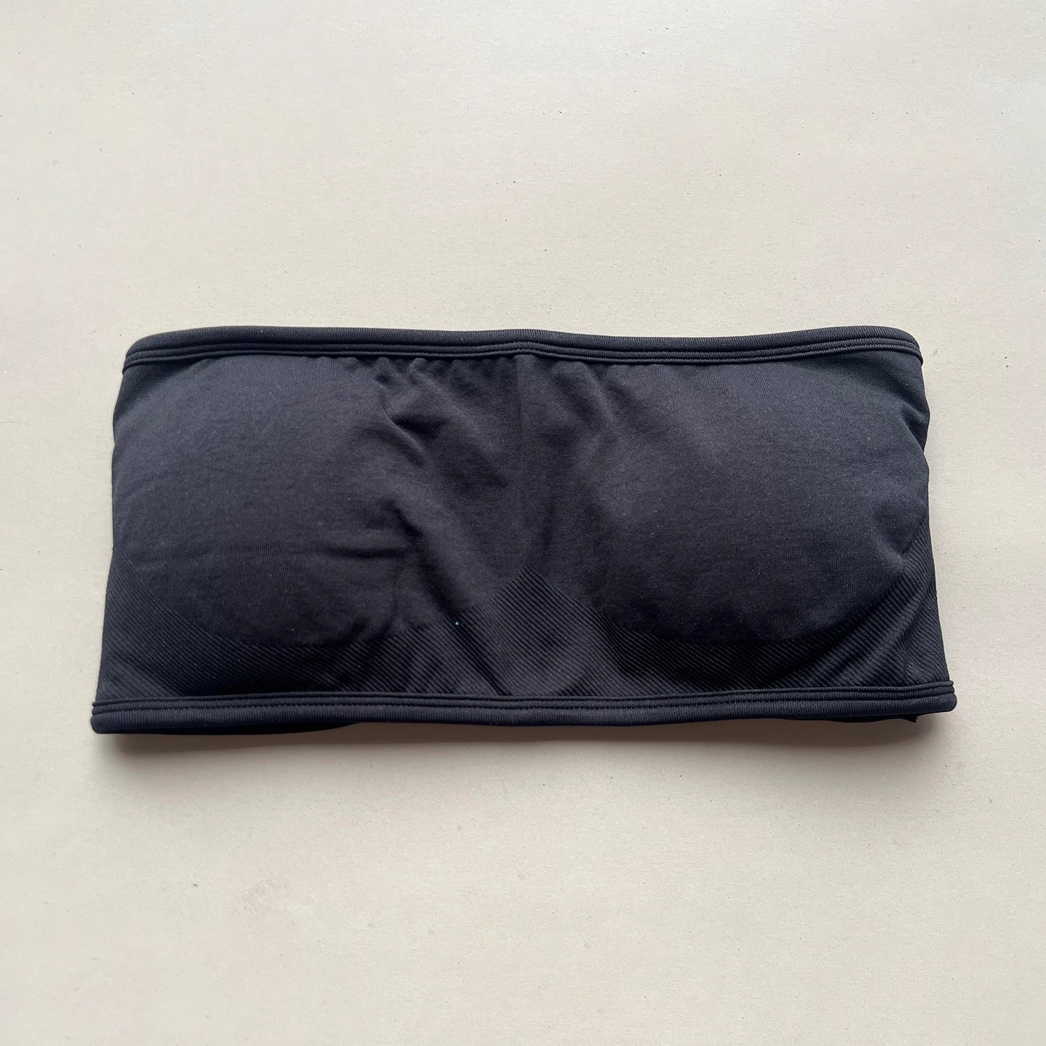 NO LOGO Backless Bandeau Sports Bra Gym Women Top Crop Tube Yoga Tops Halter Sports Seamless Bras Scrunch Workout Yoga Tank